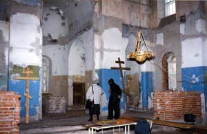 Храм старообрядческой Остоженской общины: ремонт