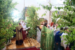 Праздник святой Троицы в старообрядческом храме на Остоженке 19 июня 2016 г.
